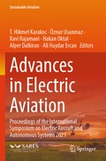 Cover: Advances in Electric Aviation - Springer