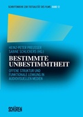Cover: Bestimmte Unbestimmtheit - Sch&uuml;ren Verlag GmbH