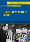 Cover: Kleider machen Leute von Gottfried Keller- Textanalyse und Interpretation - Bange, C