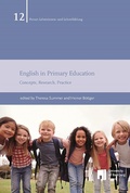 Cover: English in Primary Education - University of Bamberg Press