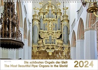 Abbildung von: Der Orgelkalender, ein Musik-Kalender 2024, DIN A4 - Bach 4 You