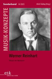 Abbildung von: Werner Reinhart - Edition Text + Kritik