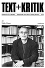 Cover: Volker Braun - edition text + kritik