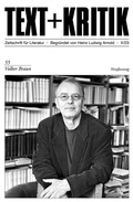 Cover: Volker Braun - edition text + kritik