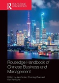 Cover: Routledge Handbook of Chinese Business and Management - Routledge
