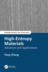 Enlarge image Cover: High-Entropy Materials - CRC Press