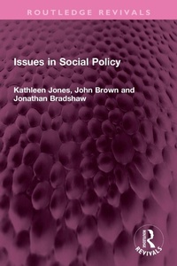 Enlarge image Cover: Issues in Social Policy - Routledge