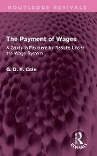 Enlarge image Cover: The Payment of Wages - Routledge