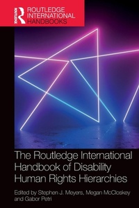 Enlarge image Cover: The Routledge International Handbook of Disability Human Rights Hierarchies - Routledge