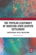 Cover: The Popular Legitimacy of Investor-State Dispute Settlement - Routledge