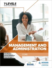 Enlarge image Cover: Management and Administration T Level: Core - Hodder Education