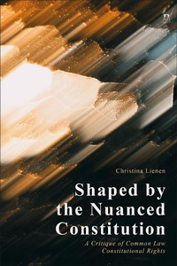 Abbildung von: Shaped by the Nuanced Constitution - Hart Publishing