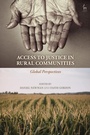 Cover: Access to Justice in Rural Communities - Hart Publishing