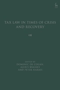 Bild: Tax Law in Times of Crisis and Recovery - Hart Publishing