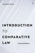Cover: Introduction to Comparative Law - Hart Publishing