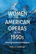 Cover: Women in American Operas of the 1950s - De Gruyter
