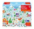 Cover: Usborne Book and Jigsaw Christmas Maze - Usborne Publishing Ltd