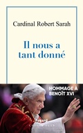 Cover: Il nous a tant donn&eacute; - Fayard