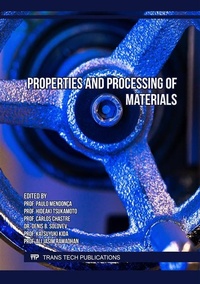 Abbildung von: Properties and Processing of Materials - Trans Tech Publications Ltd