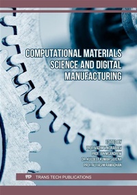 Enlarge image Cover: Computational Materials Science and Digital Manufacturing - Trans Tech Publications Ltd