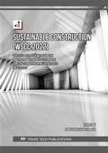 Cover: Sustainable Construction (WSCC 2022) - Trans Tech Publications Ltd