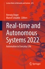 Cover: Real-time and Autonomous Systems 2022 - Springer