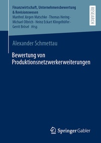 Abbildung von: Bewertung von Produktionsnetzwerkerweiterungen - Springer Gabler
