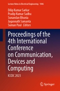 Cover: Proceedings of the 4th International Conference on Communication, Devices and Computing - Springer