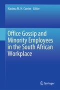 Cover: Office Gossip and Minority Employees in the South African Workplace - Springer