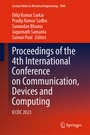 Cover: Proceedings of the 4th International Conference on Communication, Devices and Computing - Springer