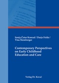 Cover: Contemporary Perspectives on Early Childhood Education and Care - Kovac, Dr. Verlag