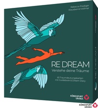 Abbildung von: RE:DREAM: Verstehe deine Träume - 65 Traumdeutungskarten mit Guidebook & Dream Diary - Königsfurt-Urania Verlag