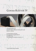 Cover: Genisa-Bl&auml;tter IV - Universit&auml;tsverlag Potsdam
