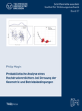 Cover: Probabilistische Analyse eines Hochdruckverdichters bei Streuung der Geometrie und Betriebsbedingungen - TUDpress