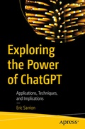 Cover: Exploring the Power of ChatGPT - APress