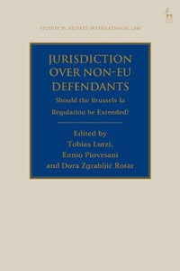 Abbildung von: Jurisdiction Over Non-EU Defendants - Hart Publishing