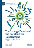 Cover: The Strange Demise of the Local in Local Government - Palgrave Macmillan