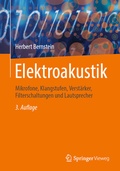 Cover: Elektroakustik - Springer Vieweg