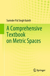 Abbildung von: A Comprehensive Textbook on Metric Spaces - Springer