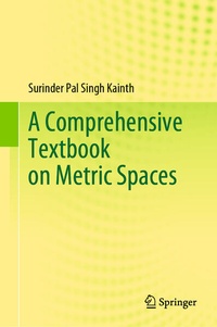 Abbildung von: A Comprehensive Textbook on Metric Spaces - Springer