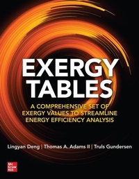 Enlarge image Cover: Exergy Tables: A Comprehensive Set of Exergy Values to Streamline Energy Efficiency Analysis - McGraw-Hill Education