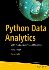 Enlarge image Cover: Python Data Analytics - APress