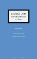 Cover: Consumer Credit Law and Practice - A Guide - Bloomsbury Professional