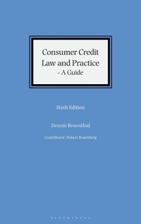 Enlarge image Cover: Consumer Credit Law and Practice - A Guide - Bloomsbury Professional