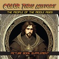 Cover: The People of the Middle Ages - Learn & Color Books