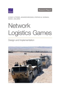 Enlarge image Cover: Network Logistics Games - RAND Corporation