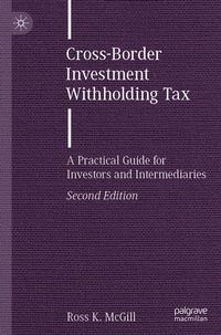 Abbildung von: Cross-Border Investment Withholding Tax - Palgrave Macmillan