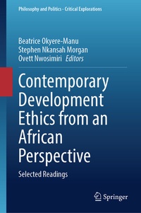 Enlarge image Cover: Contemporary Development Ethics from an African Perspective - Springer