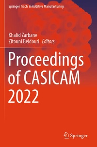 Enlarge image Cover: Proceedings of CASICAM 2022 - Springer