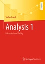 Cover: Analysis 1 - Springer Spektrum